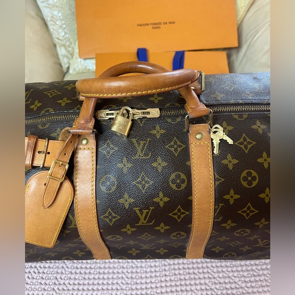 Louis Vuitton Keepall 55 Duffel Travel Bag - Picture 3 of 15